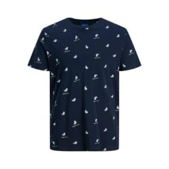 T-shirt Enfant Jack & Jones Jorpositano Aop