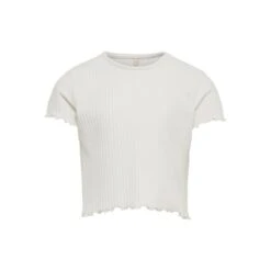 T-shirt Fille Only Kids Manches Courtes Col Rond Nella