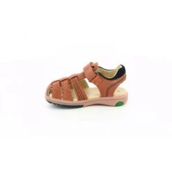 Sandales Enfant Kickers Platinium -Bébé Soldes 349508 30 114 3
