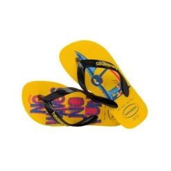 Tongs Enfant Havaianas Minions -Bébé Soldes 4133167 1048 4
