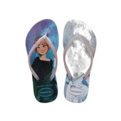 Tongs Fille Havaianas Slim Frozen -Bébé Soldes 4137266 2204 3