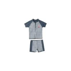 Maillot De Bain 2 Pièces Avec Protection UV Enfant Playshoes Maritime