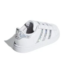 Adidas Originals Baskets Bébé Adidas Superstar -Bébé Soldes adidas originals cg6707 7 footwear photography back lateral top view white 000