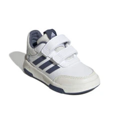 Baskets Bébé Adidas Tensaur Disney -Bébé Soldes adidas id8011 6 footwear photography front lateral top view white