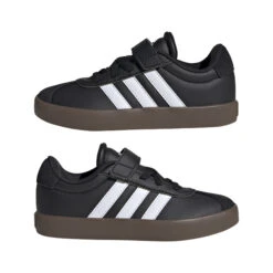 Baskets Enfant Adidas VL Court 3.0 -Bébé Soldes adidas id9154 10 footwear photography mirrored pair view white