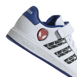 Baskets Enfant Adidas Marvel Grand Court Spider-man 21 Baskets Enfant Adidas Marvel Grand Court Spider-man -Bébé Soldes adidas if0925 9 footwear photography detail view 2 white