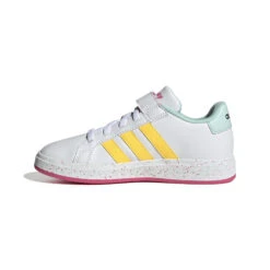 Baskets Enfant Adidas Grand Court X Disney -Bébé Soldes adidas if0926 5 footwear photography side medial center view white