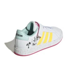 Baskets Enfant Adidas Grand Court X Disney -Bébé Soldes adidas if0926 7 footwear photography back lateral top view white