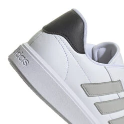 Baskets Enfant Adidas Courtblock -Bébé Soldes adidas if4030 8 footwear photography detail view 1 white