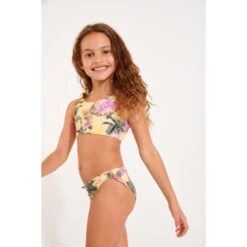 Maillot De Bain 2 Pièces Fille Banana Moon M Peanuts Limetropic -Bébé Soldes banana moon m peanuts limetropic lgw12 jaune 3