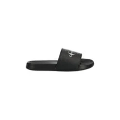 Claquettes Enfant Calvin Klein Logo Print Black