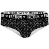 Culotte Fille Freegun Tattoo -Bébé Soldes freegun pnt57 noir blanc 1