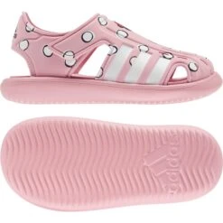 Claquettes Enfant Adidas Water C -Bébé Soldes fy8959 ftw photo standard white