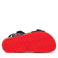 Sandales Bébé Garçon Geox Ghita -Bébé Soldes geox j358lc 000bc c0735 bleu marine rouge 5