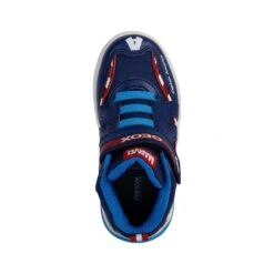 Baskets Hautes Bébé Garçon Geox Grayjay -Bébé Soldes geox j369yc 0fu50 c0735 navy red 6