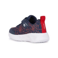 Baskets Bébé Garçon Geox Assister [Taille 27] -Bébé Soldes geox j45dzd 01454 c4244 navy dk red 4