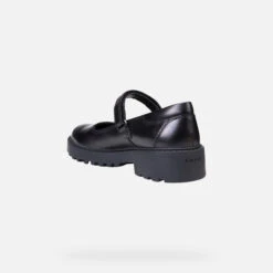 Ballerines Fille Geox Casey Nappa -Bébé Soldes geox j6420p 85 c9999 black 4