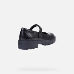 Ballerines Fille Geox Casey Nappa -Bébé Soldes geox j6420p 85 c9999 black 5