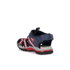 Sandales Bébé Garçon Geox Borealis -Bébé Soldes geox j920rb 0me14 c4327 bleu rouge 3
