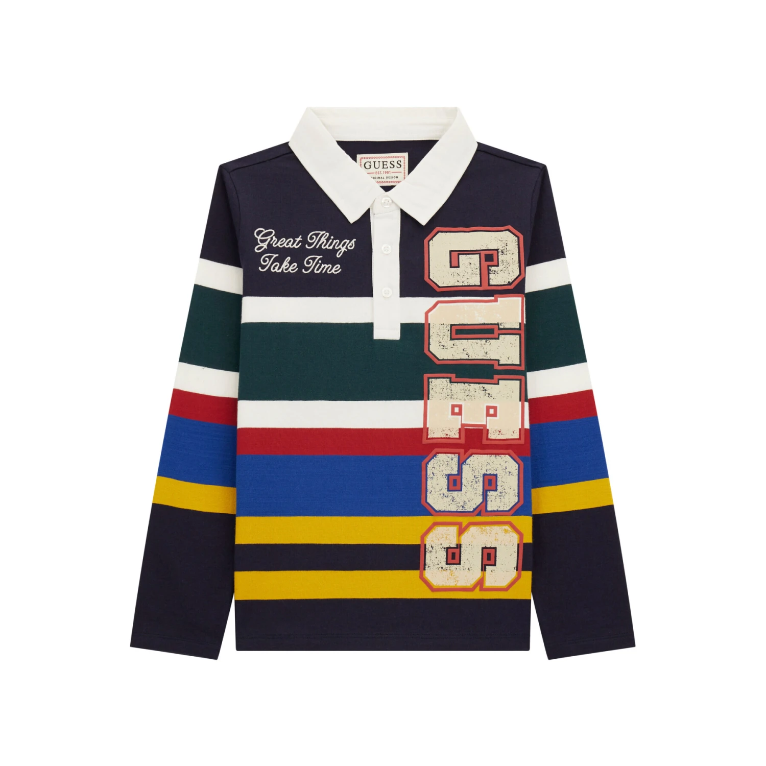 Polo Enfant Guess Heavy Jersey 3 Polo Enfant Guess Heavy Jersey