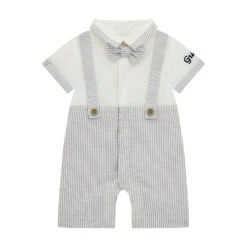 Combinaison Bébé Garçon Guess Mixed Fabric