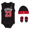 Ensemble Maillot/bonnet/chaussons Bébé Jordan 23 [Taille 6/12 mois] -Bébé Soldes jordan mj0208 023 0