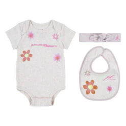 Ensemble De 3 Pièces Bébé Fille Jordan Deloris [Taille 0/6 mois]