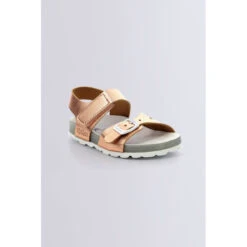 Sandales Fille Kickers Sunkro -Bébé Soldes kickers 961640 30 133 rose or 3 1