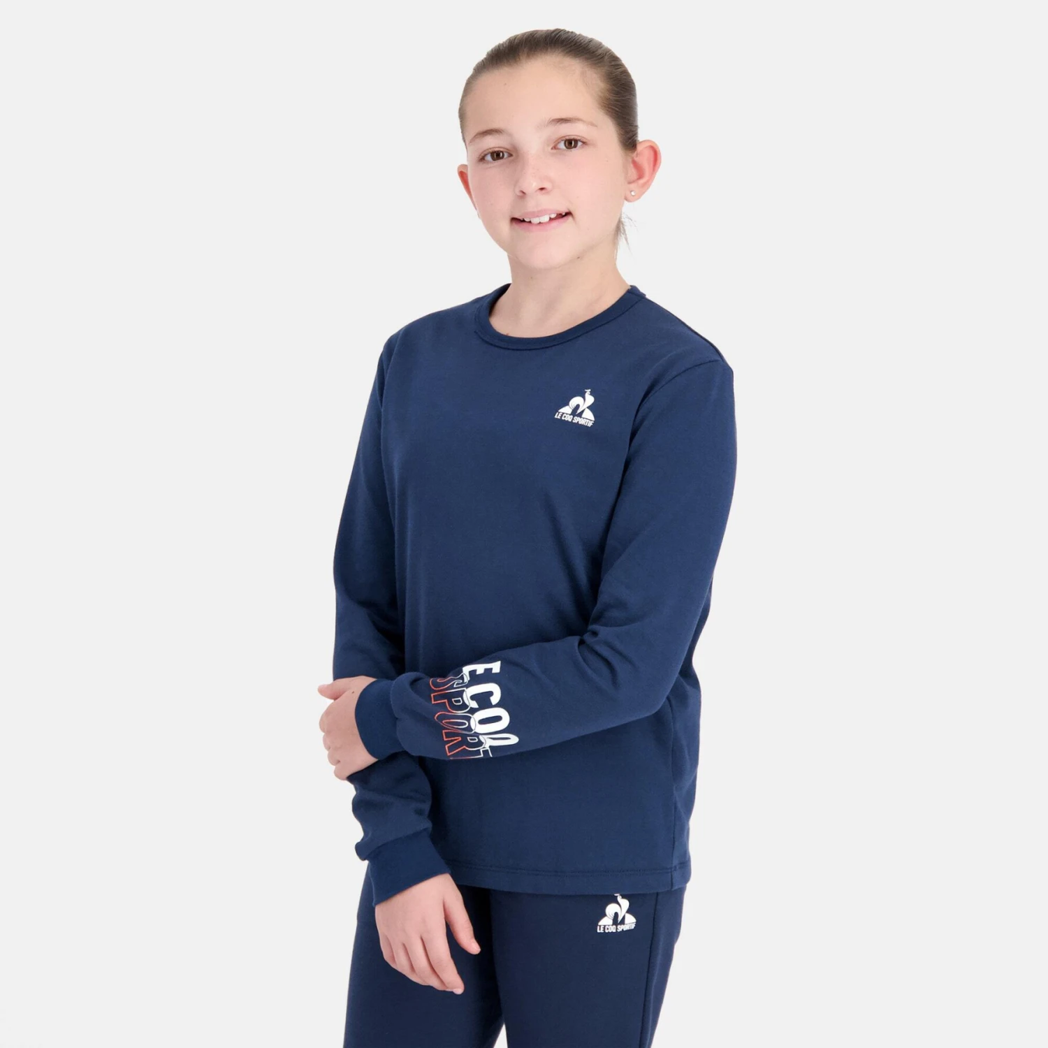 T-shirt Manches Longues Enfant Le Coq Sportif Saison 2 N°1 6 T-shirt Manches Longues Enfant Le Coq Sportif Saison 2 N°1 – Image 5