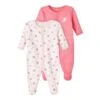 Lot De 2 Grenouillères Bébé Fille Name It Strawberry