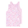 Débardeur Bébé Fille Name It Tank Hearts (x2) -Bébé Soldes name it 13227051 4464458 1