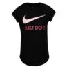 T-shirt Fille Nike Swoosh JDI -Bébé Soldes nike 36f245 023 1