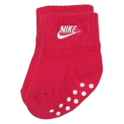 Chaussettes Bébé Fille Nike Core Futura [Taille 6/12 mois] -Bébé Soldes nike mn0050 a4y rush pink 4