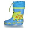 Bottes De Pluie En Caoutchou Bébé Playshoes Crocodile -Bébé Soldes playshoes 188596 blue green blue green 1