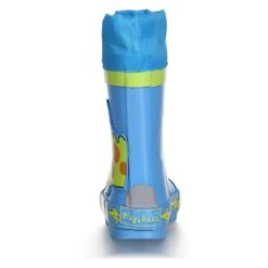 Bottes De Pluie En Caoutchou Bébé Playshoes Crocodile -Bébé Soldes playshoes 188596 blue green blue green 3
