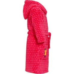 Peignoir Polaire Enfant Playshoes Die Maus -Bébé Soldes playshoes 340182 pink 3