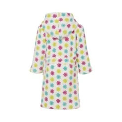 Peignoir Polaire Fleuri Bébé Playshoes Die Maus -Bébé Soldes playshoes 340183 white lightpink white lightpink 3 1