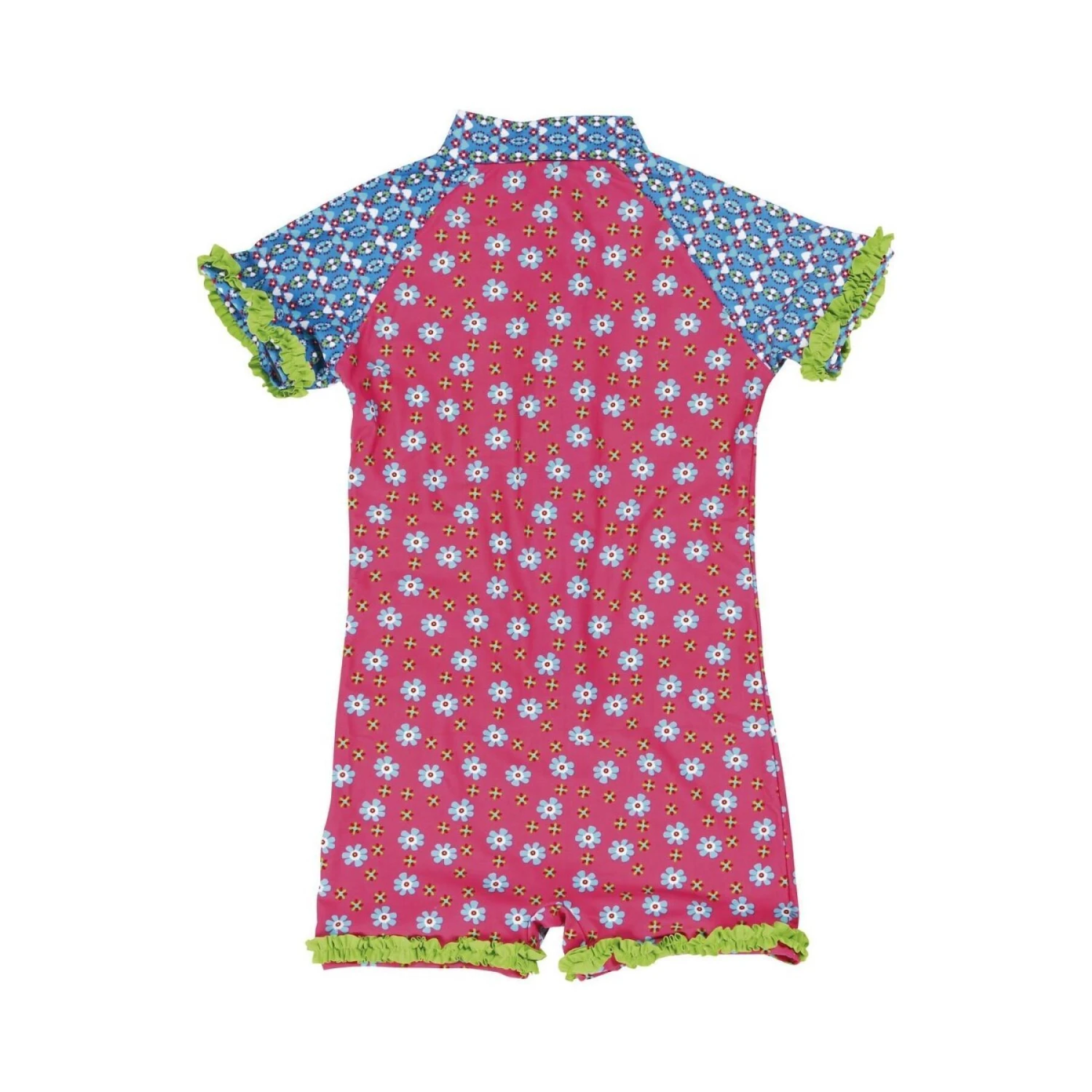 Maillot De Bain 1 Pièce Avec Protection UV Bébé Fille Playshoes Flowers 4 Maillot De Bain 1 Pièce Avec Protection UV Bébé Fille Playshoes Flowers – Image 2
