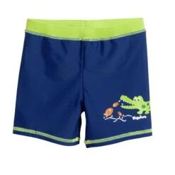 Short De Bain Avec Protection UV Bébé Playshoes Crocodile