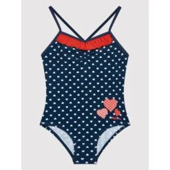 Maillot De Bain 1 Pièce Avec Protection UV Jeune Fille Playshoes Hearts