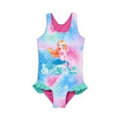 Maillot De Bain 1 Pièce Avec Protection UV Fille Playshoes Mermaid