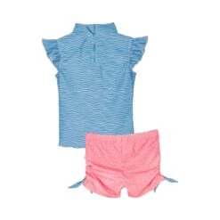 Maillot De Bain 2 Pièces Avec Protection UV Bébé Fille Playshoes Crab