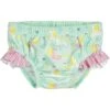 Slip De Bain Avec Protection UV Bébé Fille Playshoes Unicorn -Bébé Soldes playshoes 461320 light green 1