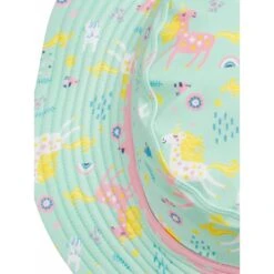Bob Avec Protection UV Fille Playshoes Unicorn -Bébé Soldes playshoes 461327 light green 4