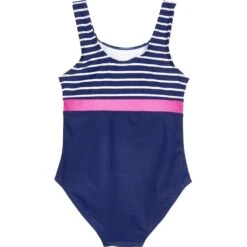 Maillot De Bain 1 Pièce Avec Protection UV Jeune Fille Playshoes Stripes 7 Maillot De Bain 1 Pièce Avec Protection UV Jeune Fille Playshoes Stripes -Bébé Soldes playshoes 468103 navy 3