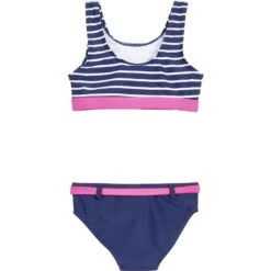 Maillot De Bain 2 Pièces Avec Protection UV Jeune Fille Playshoes Stripes 11 Maillot De Bain 2 Pièces Avec Protection UV Jeune Fille Playshoes Stripes -Bébé Soldes playshoes 468104 navy 5