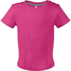 T-shirt Bébé Kariban Manches Courtes 10 T-shirt Bébé Kariban Manches Courtes -Bébé Soldes ps k363 fuchsia