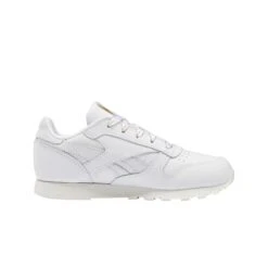 Baskets Kid Reebok Classics Leather -Bébé Soldes reebok classics dv9623 4 footwear photography side medial center view white 000
