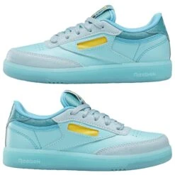 Chaussures Enfant Reebok Club C 19 Chaussures Enfant Reebok Club C -Bébé Soldes reebok gy6161 9 footwear photography mirrored pair view white 000