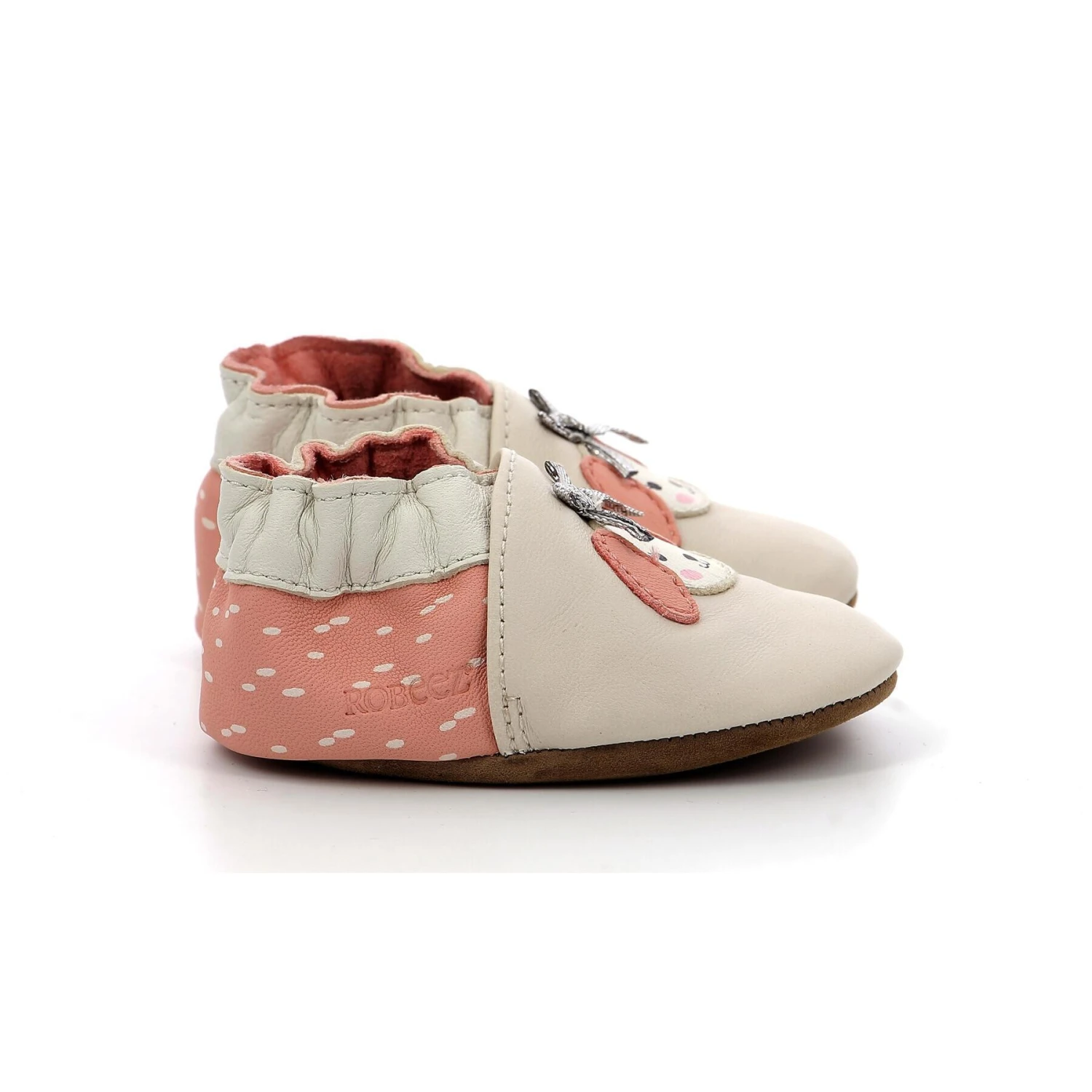 Chaussons Bébé Fille Robeez Colorfull Dog 4 Chaussons Bébé Fille Robeez Colorfull Dog – Image 2